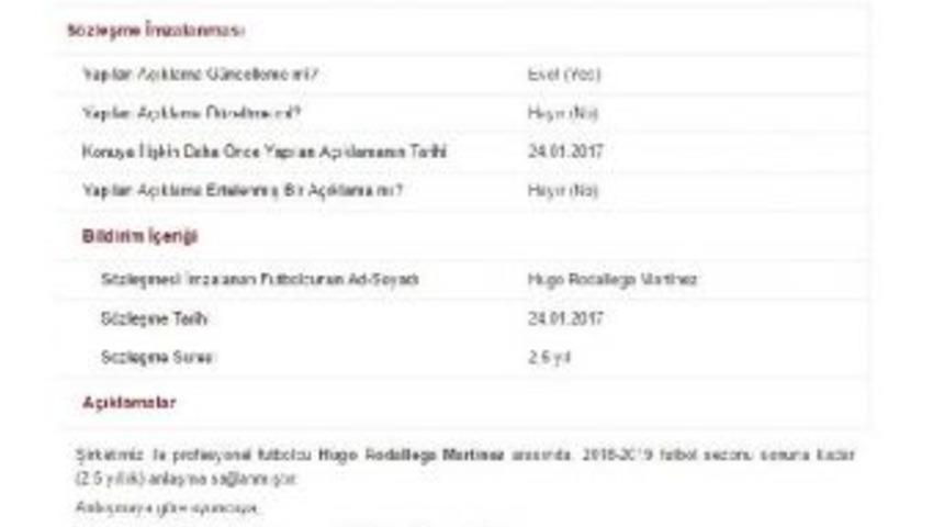 Trabzonspor&rsquo;Un Rodallega&rsquo;Ya Vereceği &Uuml;cret A&ccedil;ıklandı