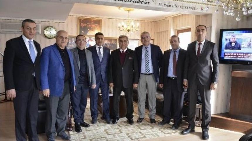 Çedaş Genel Müdürü Akboğa’dan, Hastaoğlu’na Ziyaret