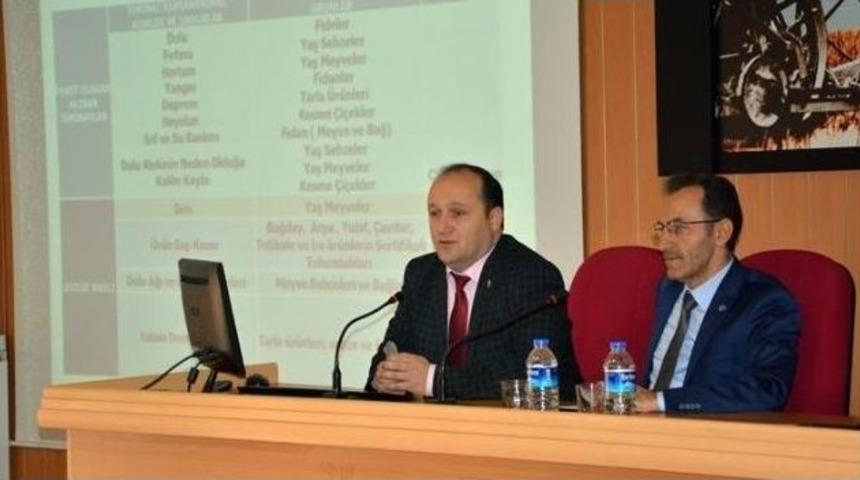 Aydın&rsquo;da Tarım Sigortaları &Ccedil;ift&ccedil;i Bilgilendirme Toplantıları Tamamlandı