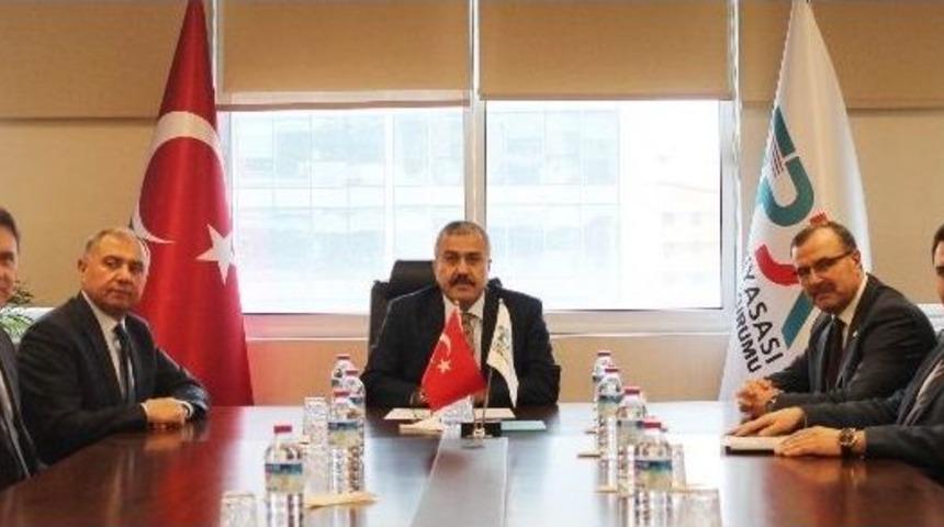 Osb&uuml;k, Osb&rsquo;lerin Elektrik Sorununu Epdk Başkanına İletti