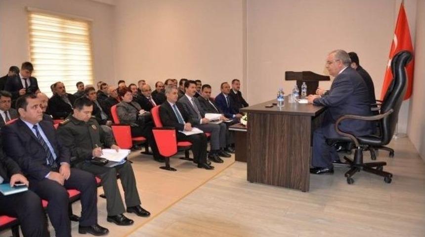 Dumlupınar&rsquo;da Muhtarlarla Buluştu