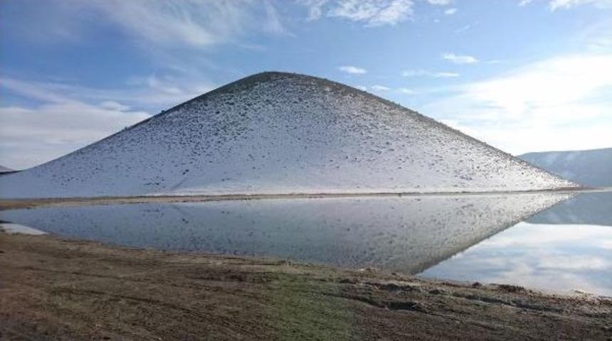 Meke G&ouml;l&uuml;, Kar Suyu Ile Canlandı