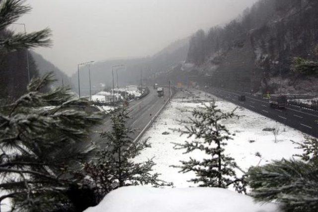 Bolu Dağı'nda Kar Yağışı