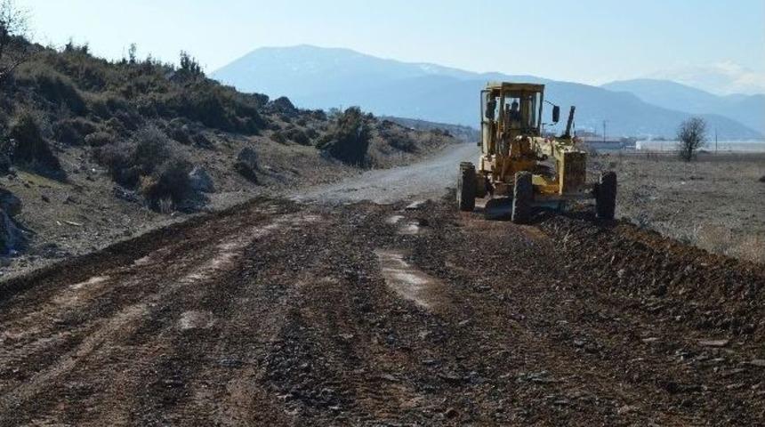 Korkuteli&rsquo;nde Asfalt Hazırlığı