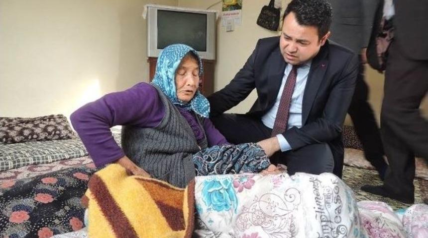 Kaymakam Avcı, Sydv Tarafından Muhta&ccedil;lar İ&ccedil;in Yaptırılan Evleri Ziyaret Etti