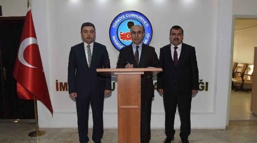 Vali Demirtaş&rsquo;tan İmamoğlu Kaymakamı Alper Tanrısever&rsquo;e Ziyaret