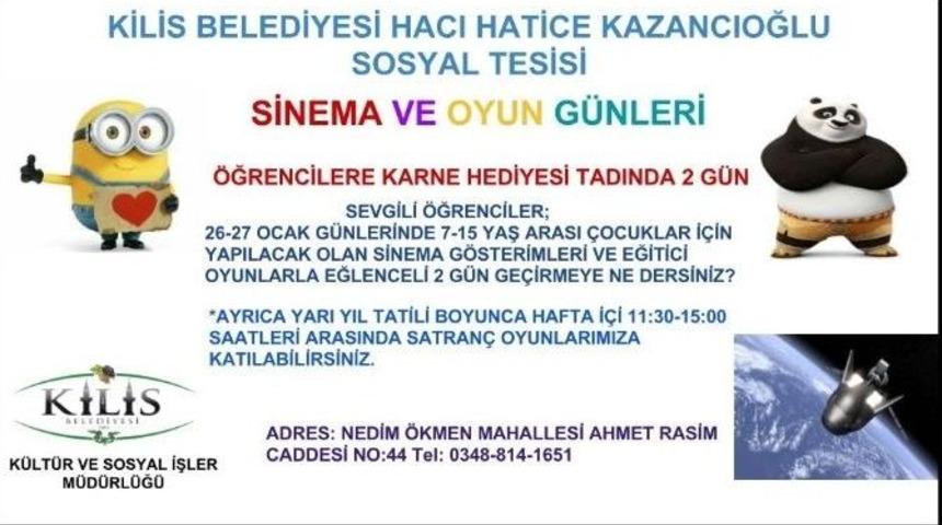 Sinema Ve Oyun Günleri