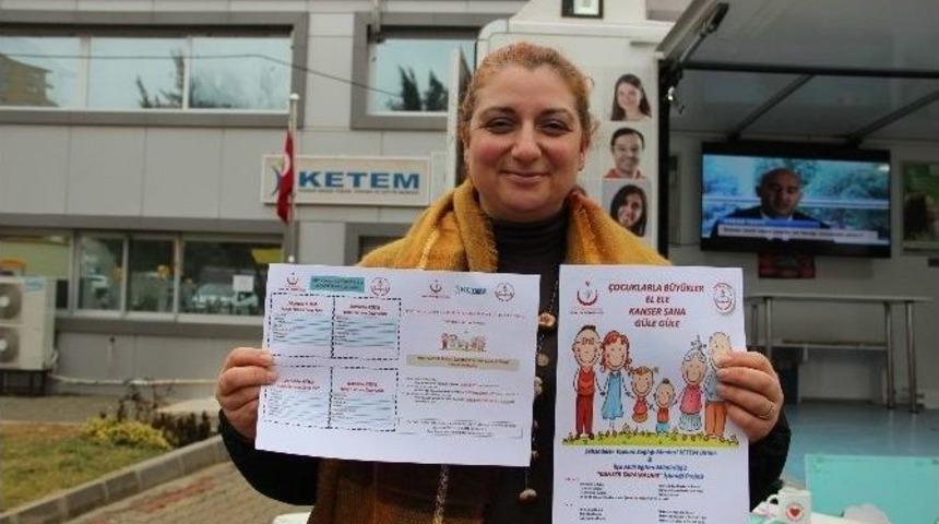 Kanserle M&uuml;cadelede &Ccedil;ocuklar Devrede