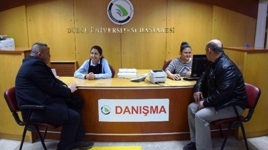 D&uuml;zce &Uuml;niversitesi Hastanesi Hasta Odaklı &Ccedil;alışıyor