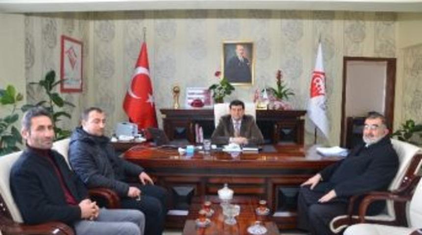 Eski Milletvekili Erbaş&rsquo;tan M&uuml;d&uuml;r Boz&ccedil;elik&rsquo;e Ziyaret