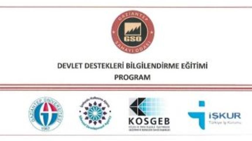 Gso&rsquo;da Devlet Destekleri Bilgilendirme Eğitimi Programı Yapılacak