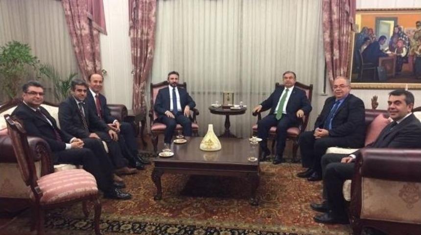 Başkan Kutlu Ve Vali Erin Ankara&rsquo;da &Ouml;nemli Temaslarda Bulunuyor