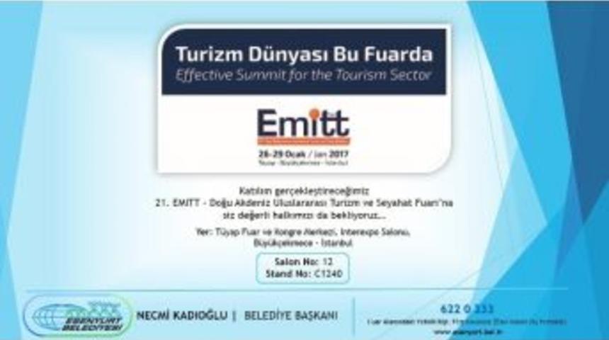 Esenyurt Belediyesi Emitt Fuarı&rsquo;nda Yerini Alıyor