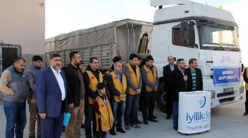 Mersin&rsquo;den Halep&rsquo;e Bir Tır Un