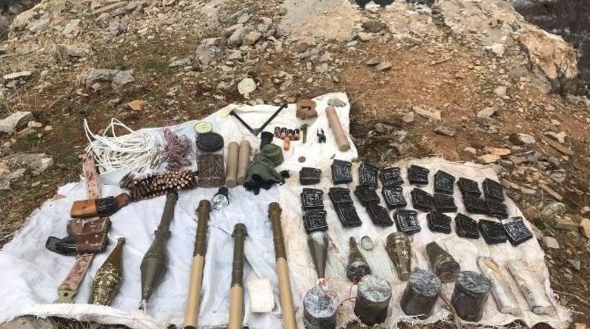 Şırnak’ta Pkk’ya Ait Mühimmat Ele Geçirildi