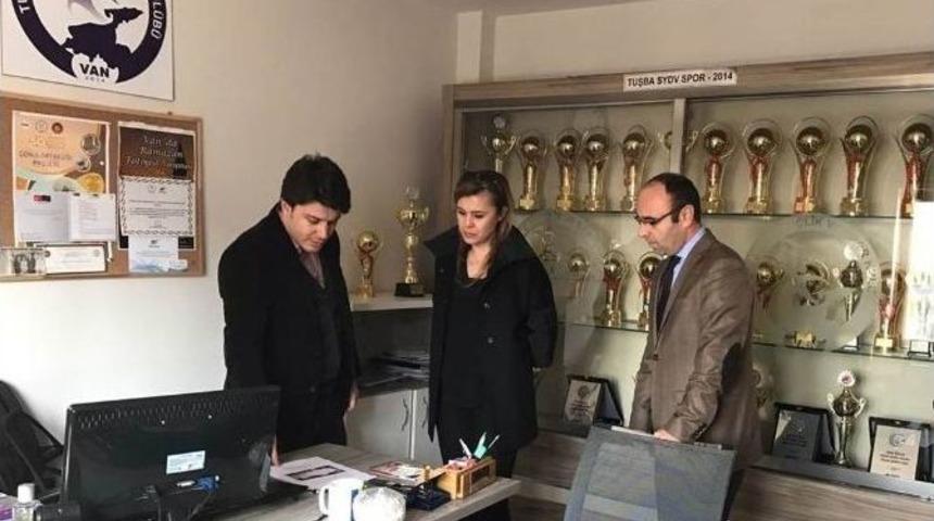 Kaymakam U&ccedil;ar, Tuşba Sydv&rsquo;yi Ziyaret Etti.