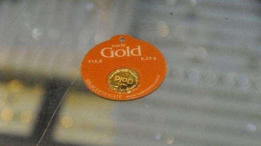 0,25 Gramlık Altın Vatandaşın G&ouml;zdesi Oldu