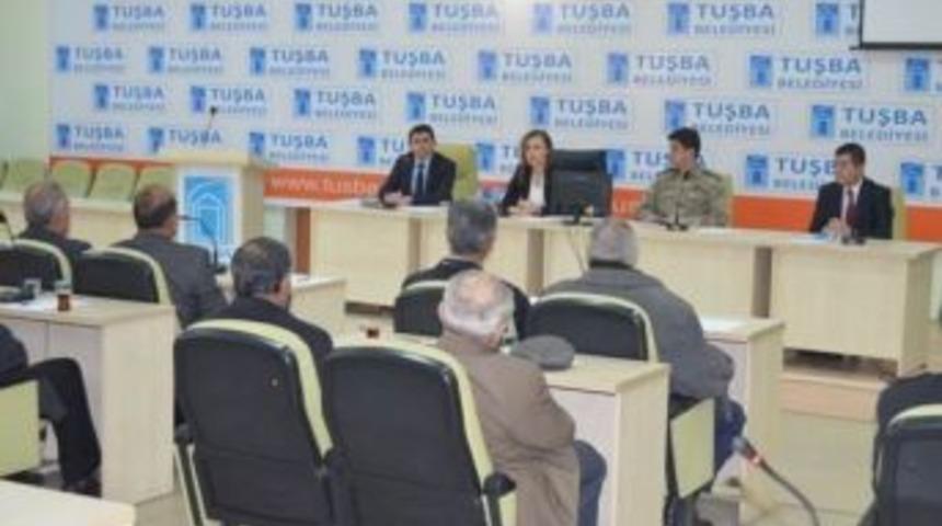 Kaymakam U&ccedil;ar, Muhtarlarla Bir Araya Geldi