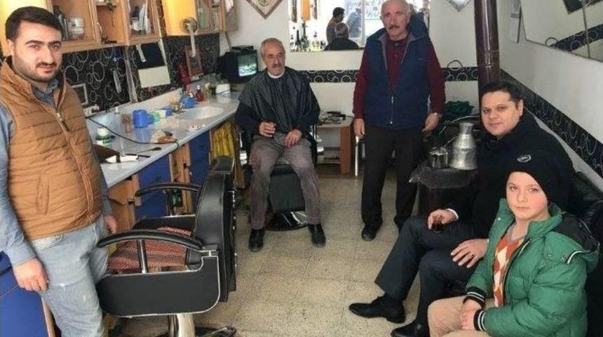 Kaymakam &Ouml;zt&uuml;rk, Cumhuriyet Mahallesi Esnafını Ziyaret Etti