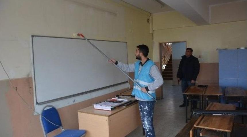 Şehitler Ortaokulu İkinci D&ouml;neme Hazırlanıyor