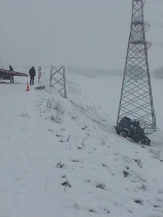 Erzurum’da İki Ayrı Trafik Kazasında 2’i Özel Harekatçı 9 Kişi Yaralandı