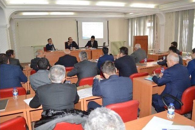 Şırnak&rsquo;ta 2017 Yılının İlk İl Koordinasyon Toplantısı Yapıldı 1