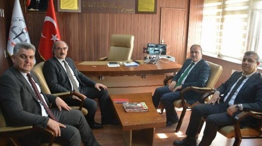 Daire Başkanları Kilis&rsquo;i Ziyaret Etti