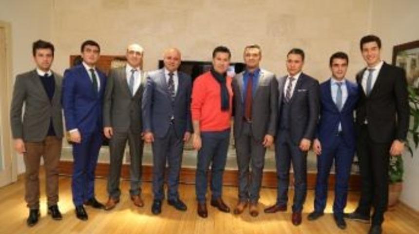 Gen&ccedil; Hakemlerden Başkan Kocadon&rsquo;a Ziyaret