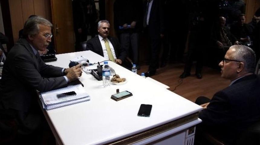 Milletvekilleri Şahin Ve Uysal, Başkan &Ccedil;aylı&rsquo;yı Ziyaret Etti