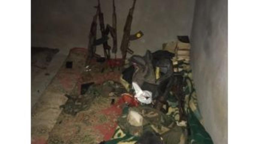 Sığınakta Silah Ve M&uuml;himmat Ele Ge&ccedil;irildi