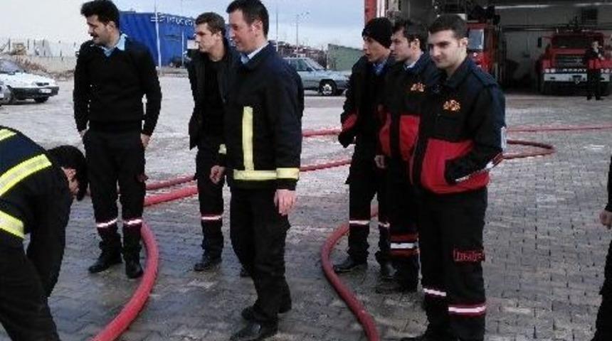 Yeni İtfaiye Erleri G&ouml;rev Başında