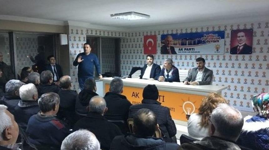 Ak Parti Kdz. Ereğli&rsquo;de Referandum Hazırlığına Başladı
