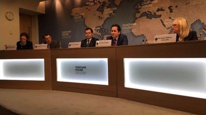 Altunyaldız, Chatham House&rsquo;da T&uuml;rkiye&rsquo;nin Doğu Akdeniz Gazına Bakışını Anlattı