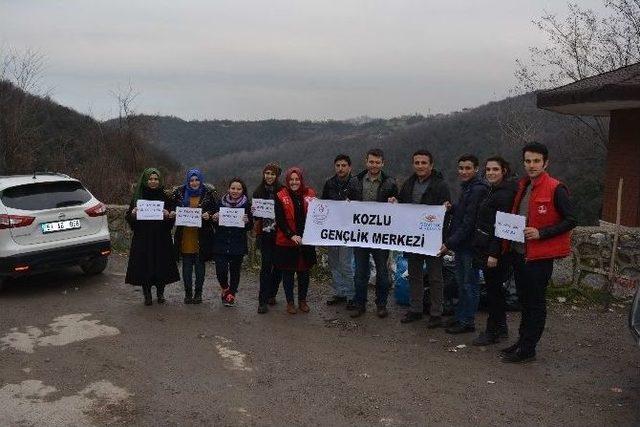 Kozlu Gençlik Merkezi, Doğaya Ve Suya Sahip Çıktı