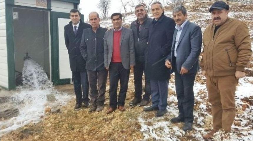 G&ouml;lbaşı İl&ccedil;esinde İ&ccedil;me Suyu Pompa &Ccedil;alışmaları Devam Ediyor