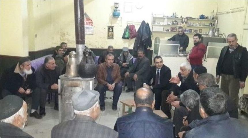 Silvan Kaymakamı Esnafın Sorunlarını Dinledi