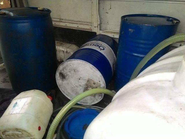 3 Araçtan 950 Litre Mazot Çalan 2 Kişi Tutuklandı