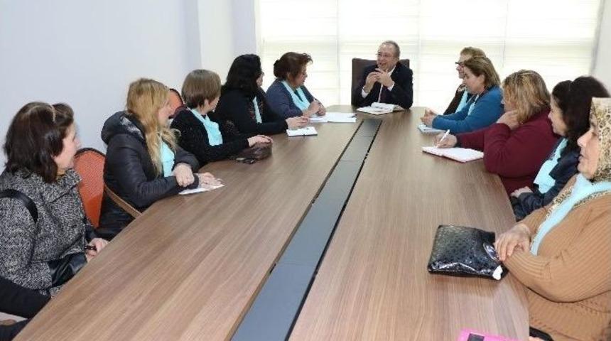 Akhisarlı Kadınlardan B&uuml;y&uuml;kşehir Belediyesi&rsquo;ne Ziyaret