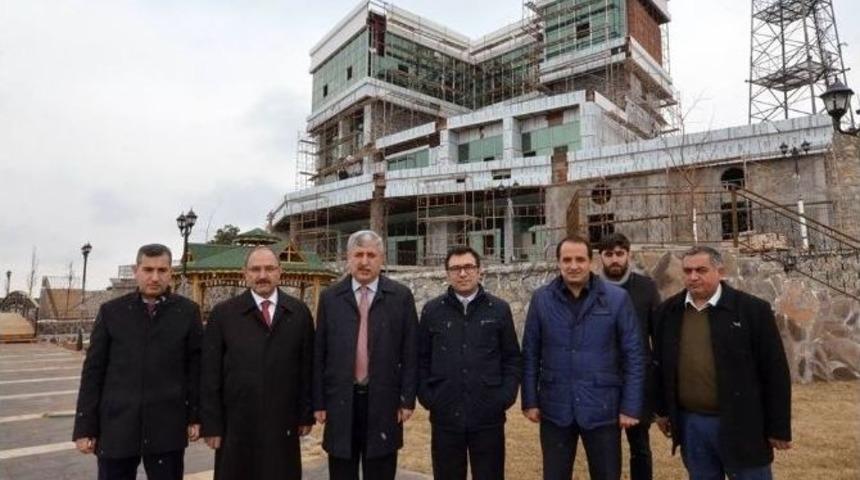 Başkan Polat İle Dap B&ouml;lge Kalkınma İdaresi Genel Başkanı Demir Yatırımları İncelediler