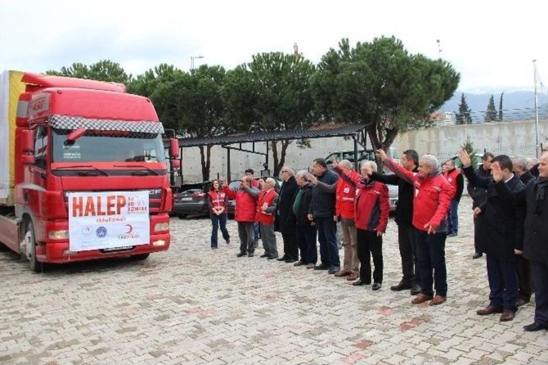 &Uuml;niversiteliler Har&ccedil;lıklarıyla Halep&rsquo;e Yardım G&ouml;nderdi