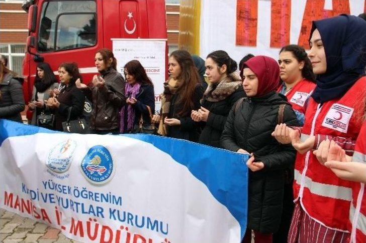 Üniversiteliler Harçlıklarıyla Halep’e Yardım Gönderdi G4