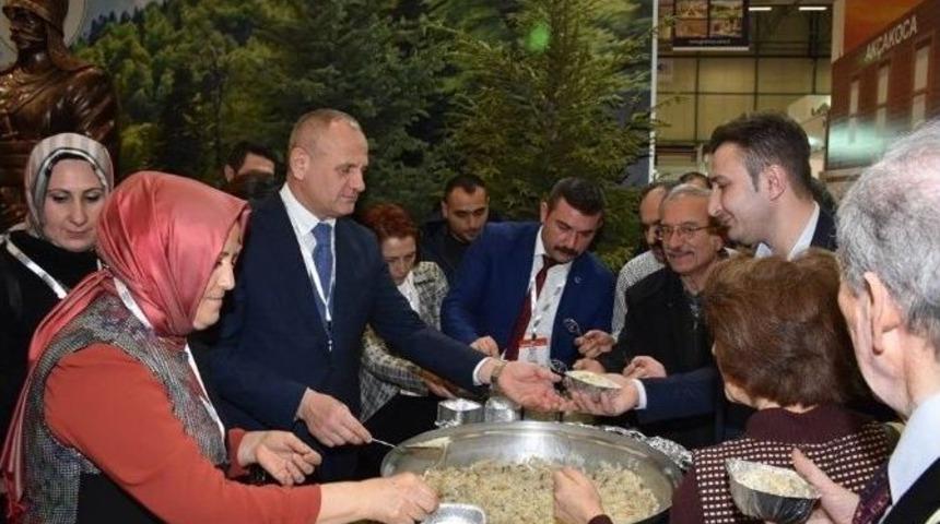 Emit Fuarında D&uuml;zce Standı B&uuml;y&uuml;k İlgi G&ouml;rd&uuml;