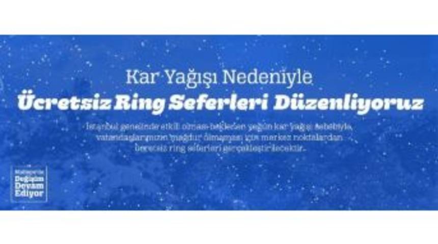 Maltepe&rsquo;de Vatandaşlara &Uuml;cretsiz Ulaşım Desteği