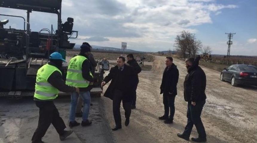 Beyoba Ve Sazoba&rsquo;ya Sıcak Asfalt