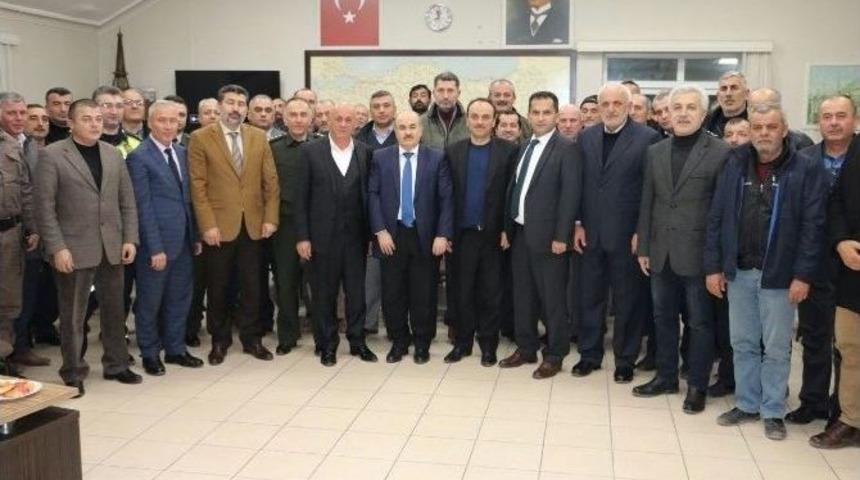 Vali Taşıyıcı Esnafını Ziyaret Etti