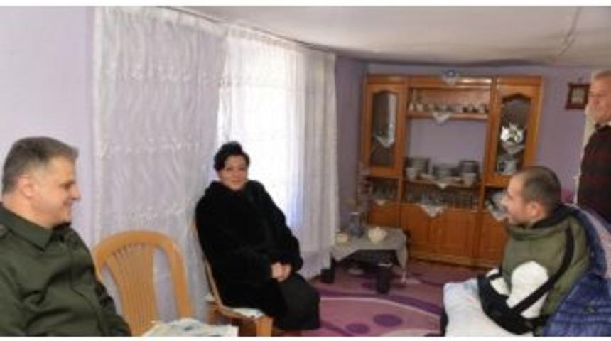 Vali Civelek, Gazi &Ouml;zdere&rsquo;yi Ziyaret Etti