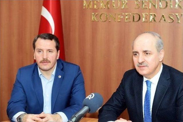 Başbakan Yardımcısı Kurtulmuş’tan Memur-sen’e Ziyaret