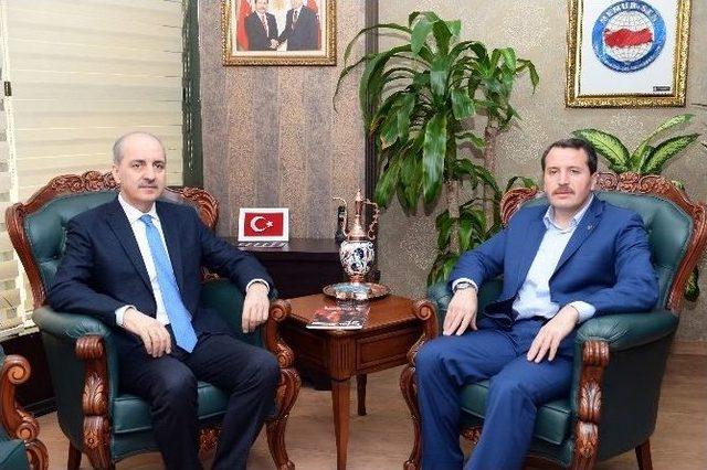 Başbakan Yardımcısı Kurtulmuş’tan Memur-sen’e Ziyaret