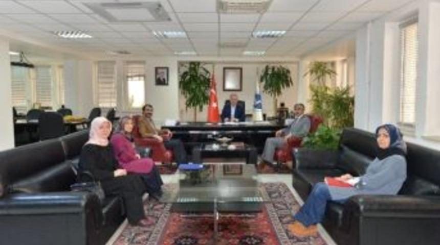 Kyk İl M&uuml;d&uuml;r&uuml;nden Rekt&ouml;r Elmas&rsquo;a Ziyaret