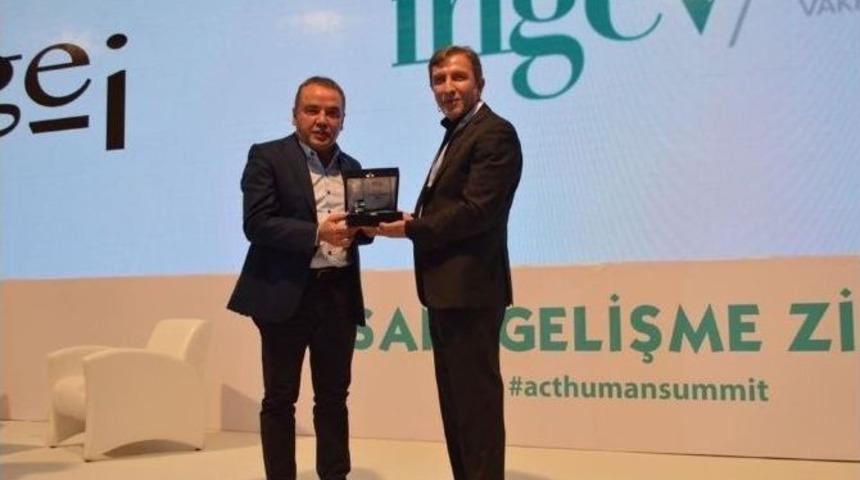 Konyaaltı Belediyesi&rsquo;ne İngev &Ouml;d&uuml;l&uuml;